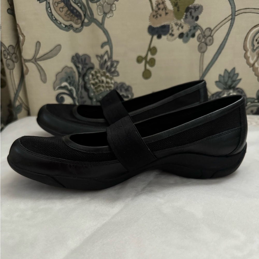 Anne Klein Sport Black Slip On Elastic Strap Mary Jane Loafers Size 7.5 M - Picture 5 of 9